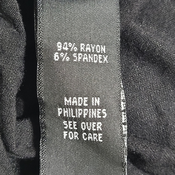 B.Wear Short Sleeve Size L Swirl Collar Blouse - Picture 11 of 13